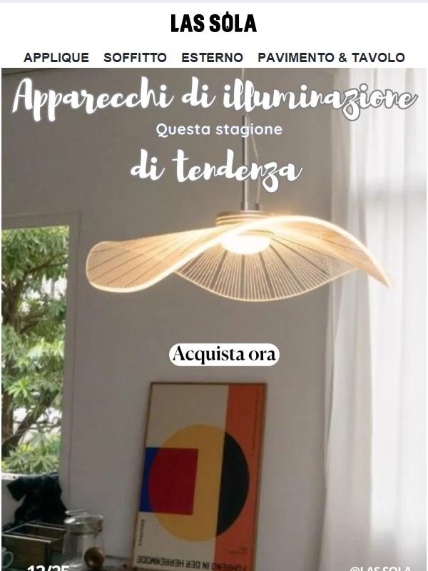 🌙 La tua luce da comodino perfetta ti aspetta.