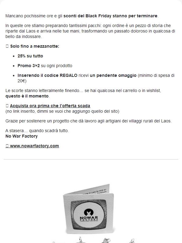 Ultime ore di sconti… e un regalo speciale per te 🎁