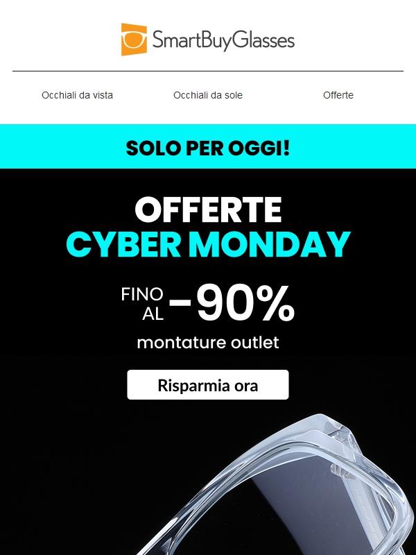 Le offerte del Cyber Monday sono attive