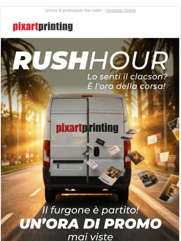 La Rush Hour ha inizio: devi fare velocissimo!