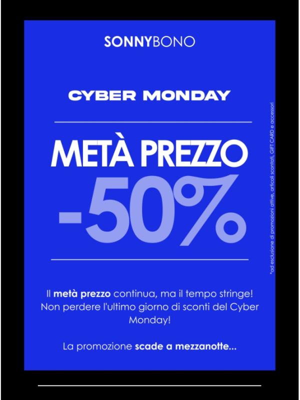💙Cyber Monday Start Now! -50% solo x oggi