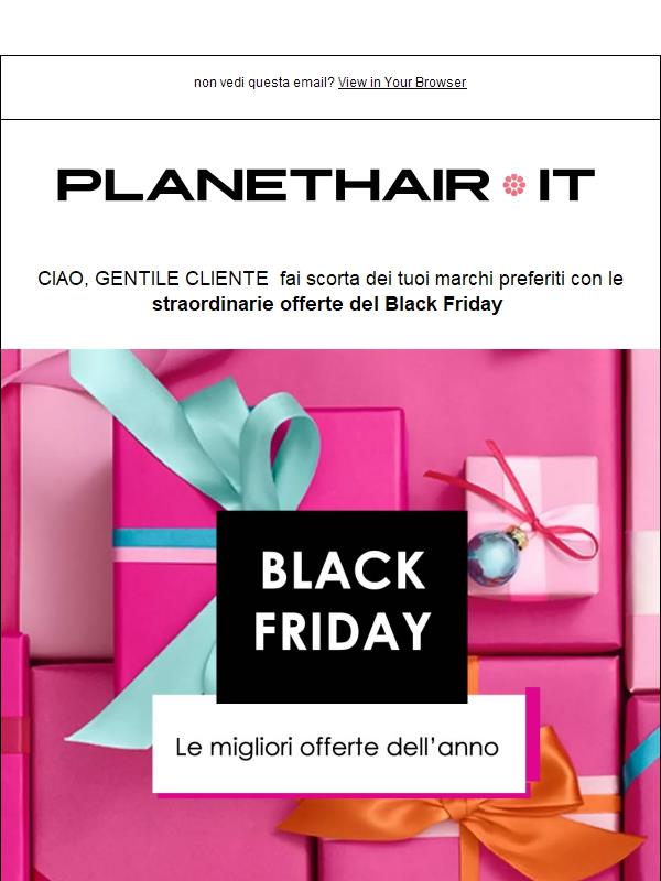 FINISCE TRA POCO! Offerte Black Friday imperdibili