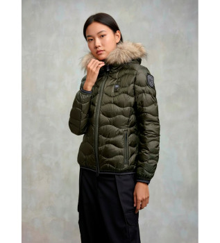 piumino-verde-aldie-con-finiture-in-pelliccia