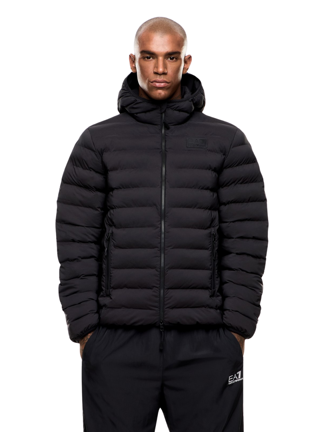 EA7 MOUNTAIN M ECO DOWN MEDIUM HOODED JACKET UC001