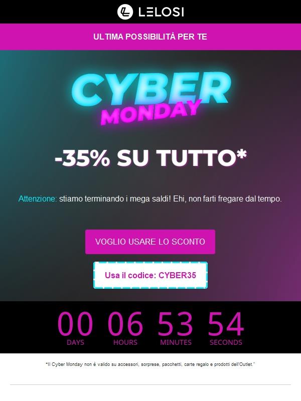 Ehi, ULTIMA CHIAMATA PER IL -35% SU TUTTO! 📣📣📣