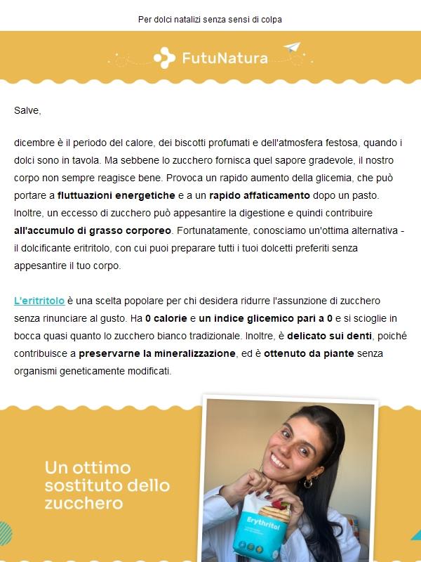 Dolcificante naturale Eritritolo 🍪