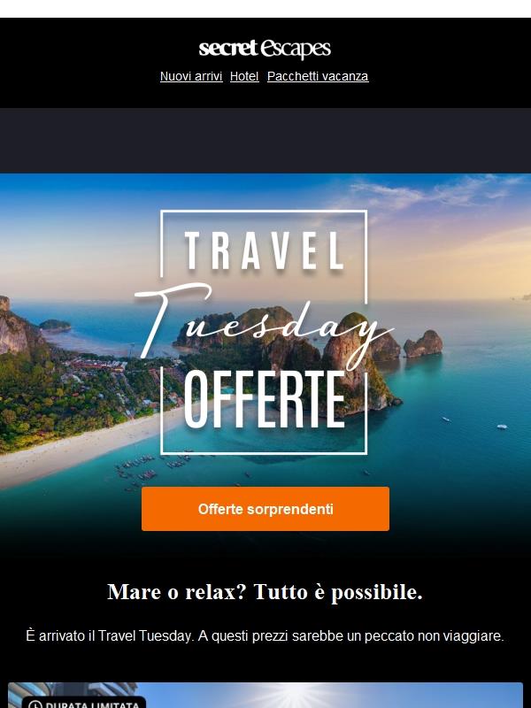 Travel Tuesday: sconti sorprendenti