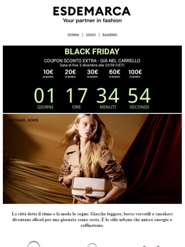Michael Kors, Blauer, Moon Boot e BA&SH: i tuoi essenziali del Black Friday