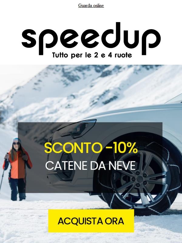 ❄️Catene e Calze da neve in EXTRA -10%