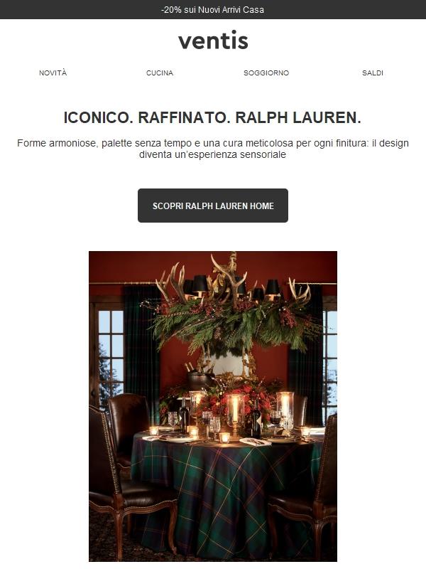 Ralph Lauren Home: il fascino del classic luxury