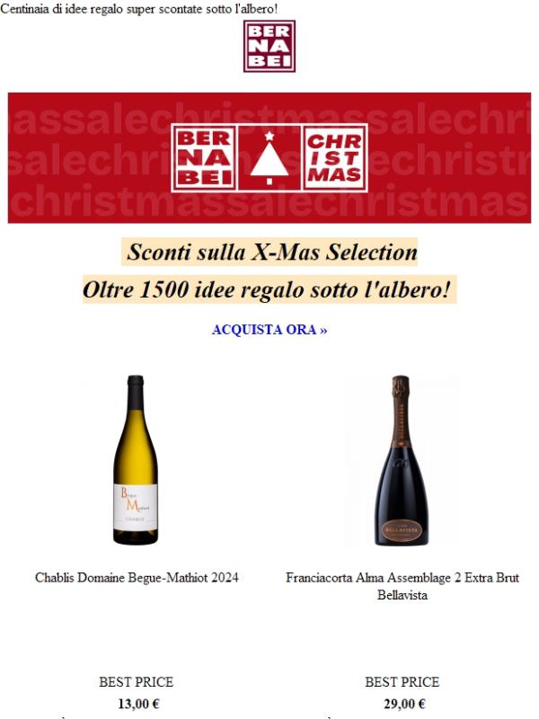 Xmas Sale 🎅 Occasioni imperdibili!