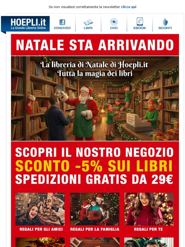 Natale sta arrivando: scopri i consigli dei nostri librai!