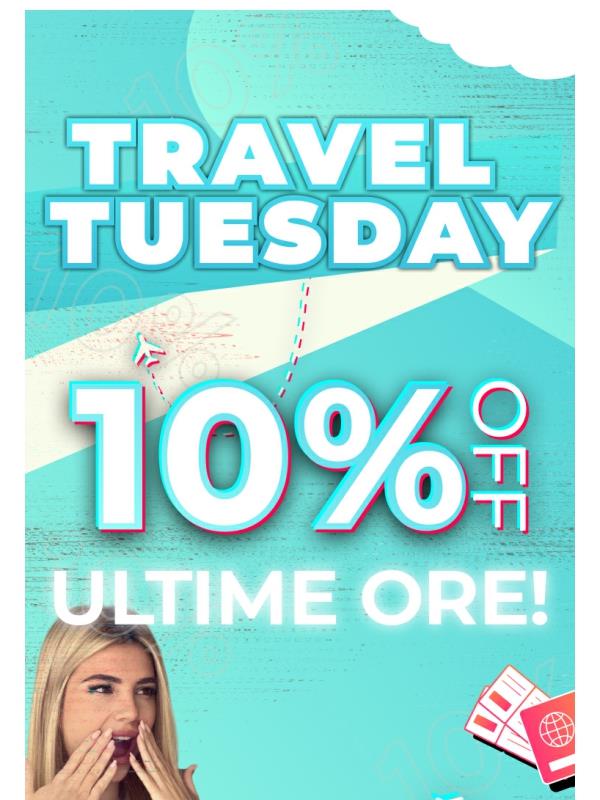 🚨 Ultima chiamata - Il Travel Tuesday di FlyKube finisce oggi
