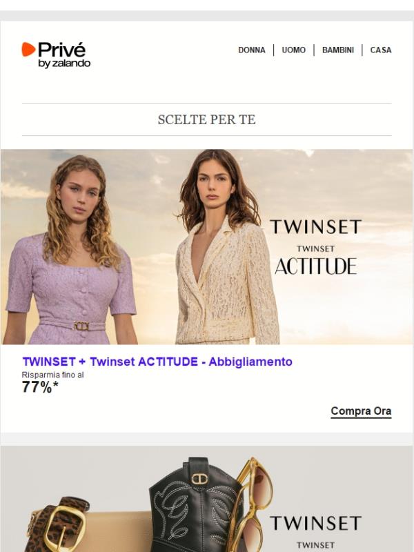 TWINSET, G-Star & bugatti ⎪ Nuove offerte per di qua