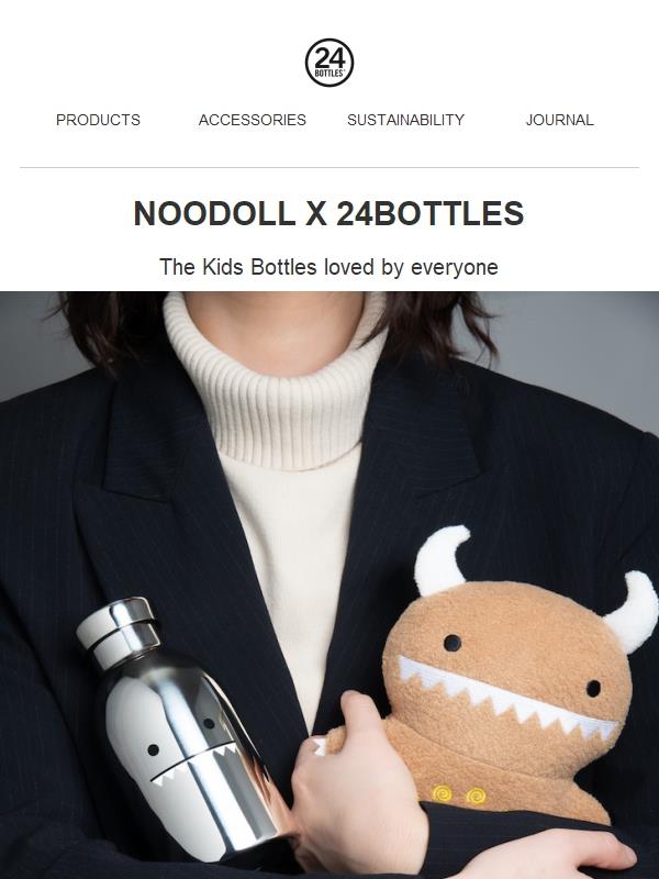 🫶 Noodoll x 24Bottles: loved by everyone!