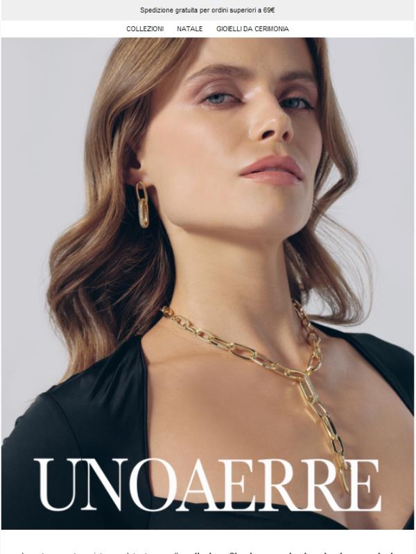 Cerchi un accessorio che completi il tuo look? Scegli i gioielli Classica Unoaerre!