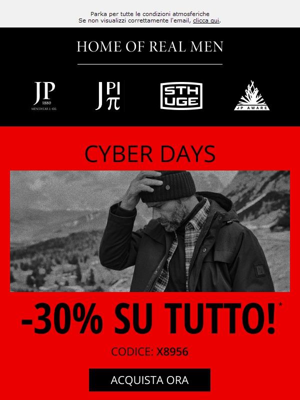 -30% su TUTTO 🔥 Ultimo giorno!