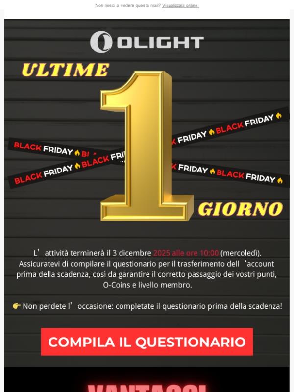 ULTIMO GIORNO! Il sito chiude domani — fino al 50% DI SCONTO!