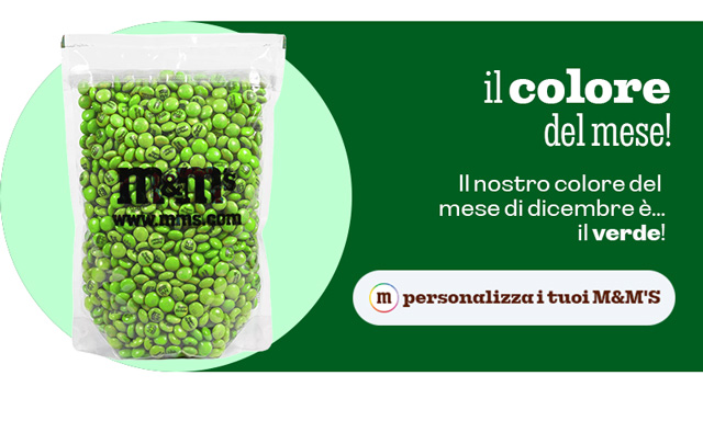 PERSONALIZZA I TUOI M&M'S