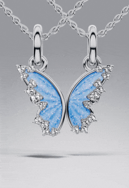 Splittable Butterfly Dangle Charm