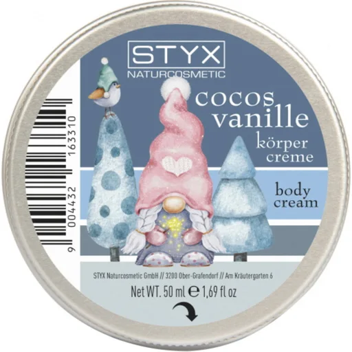 STYX Crema corpo al cocco e vaniglia X-Mas