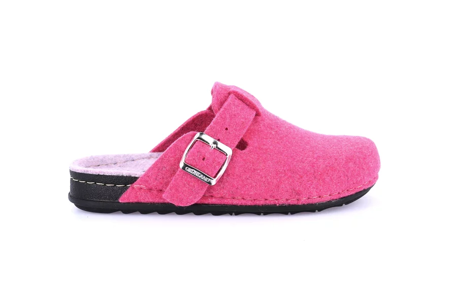 Ciabatta con tomaia e sottopiede in feltro | PILA