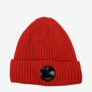 C.P. COMPANY Hats Men Wool Red