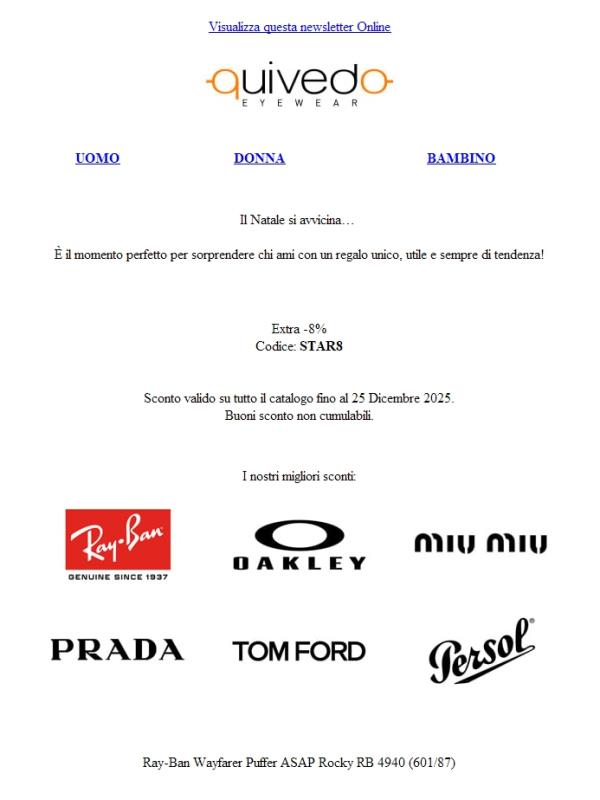 🎅 Il Natale si avvicina… È il momento perfetto per un regalo unico