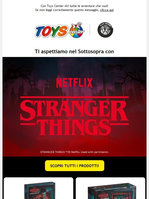 ♟️ PLAY 4EVER - Scopri i prodotti Stranger Things da non perdere!