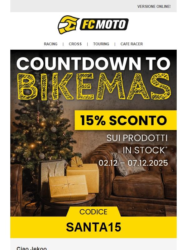 🎁 Countdown al Bikemas