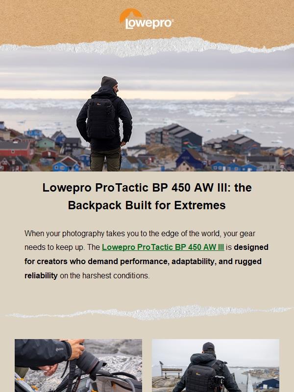 Built for Extremes: The ProTactic BP 450 AW III