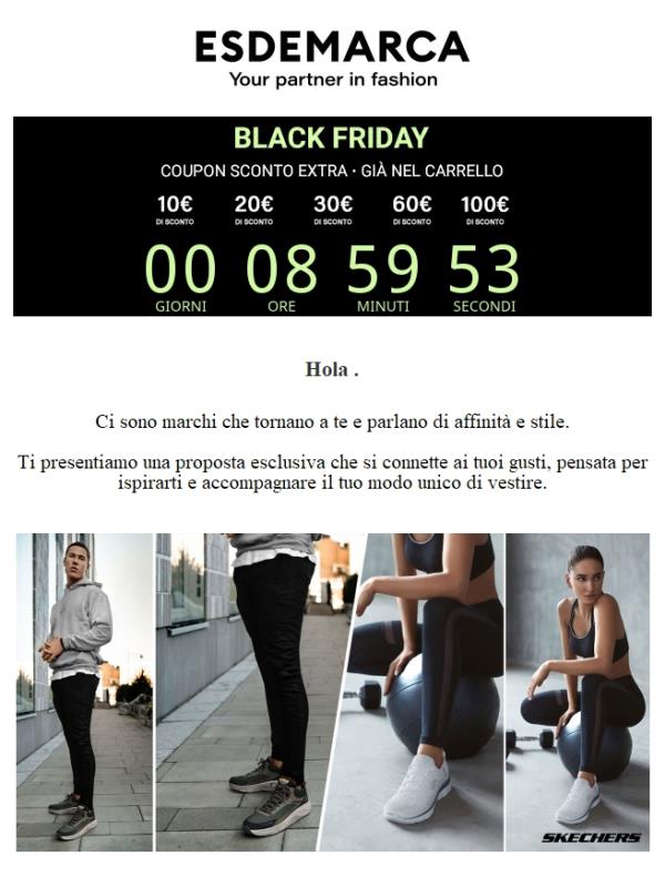 Black Friday: , i tuoi marchi preferiti, riuniti in una selezione esclusiva