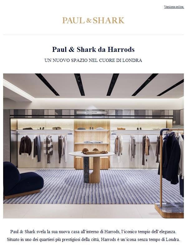 Paul & Shark da Harrods