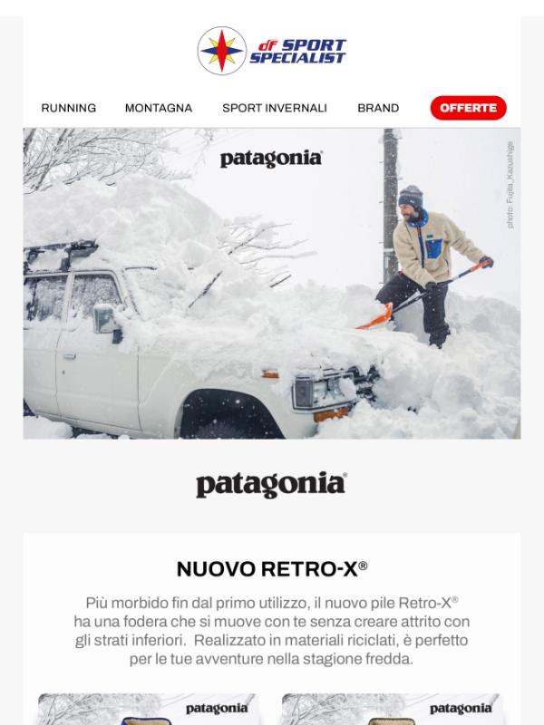 Patagonia Retro X ❄️ Preparati per l'inverno