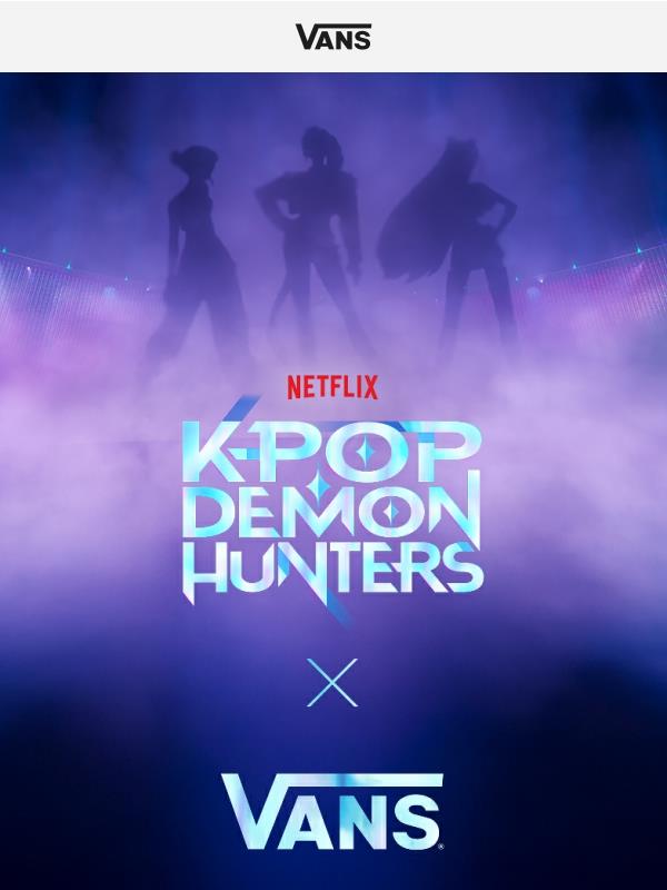 COMING SOON: VANS × KPOP DEMON HUNTERS