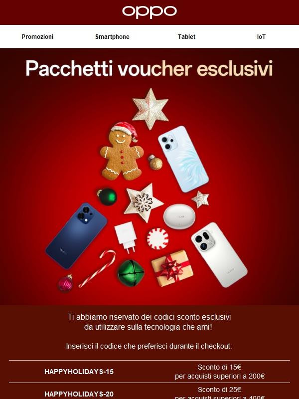 Pacchetti voucher esclusivi!
