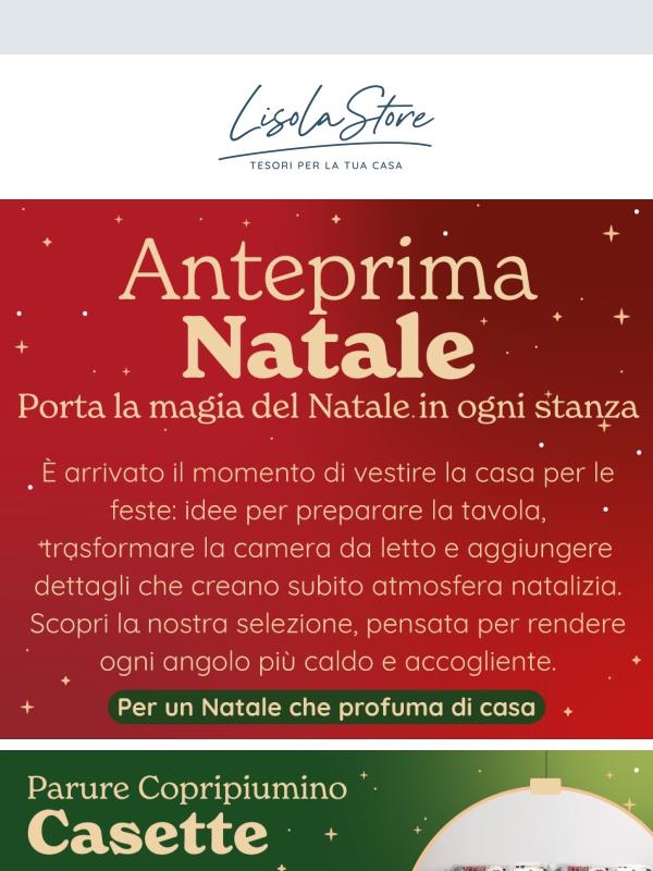 🎁 La magia del Natale comincia ora: scopri le nuove ispirazioni per la tua casa