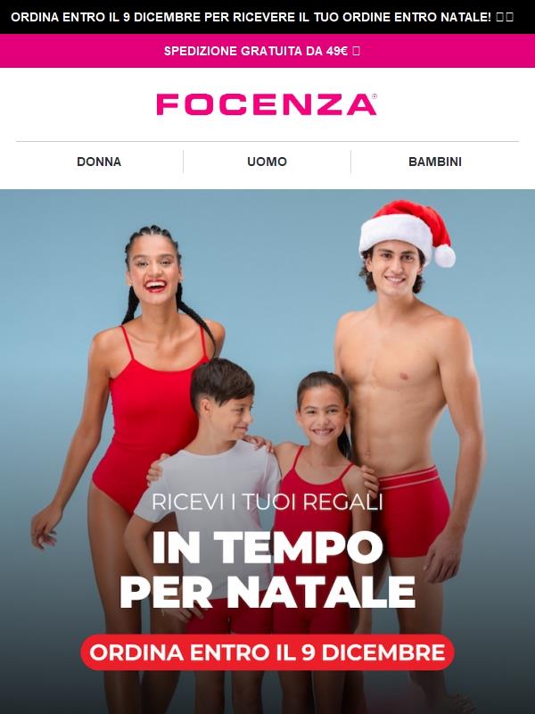 Regali sotto l’albero? Ordina entro il 9/12 🎁