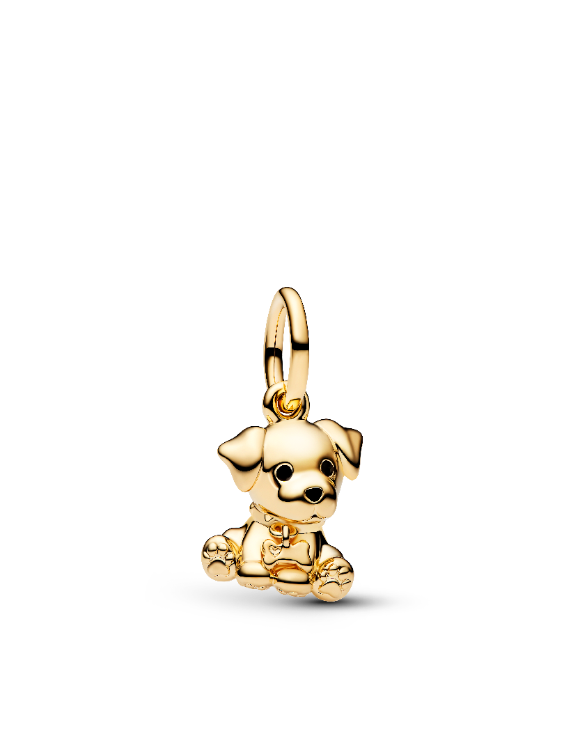 Labrador Puppy Dog Dangle Charm