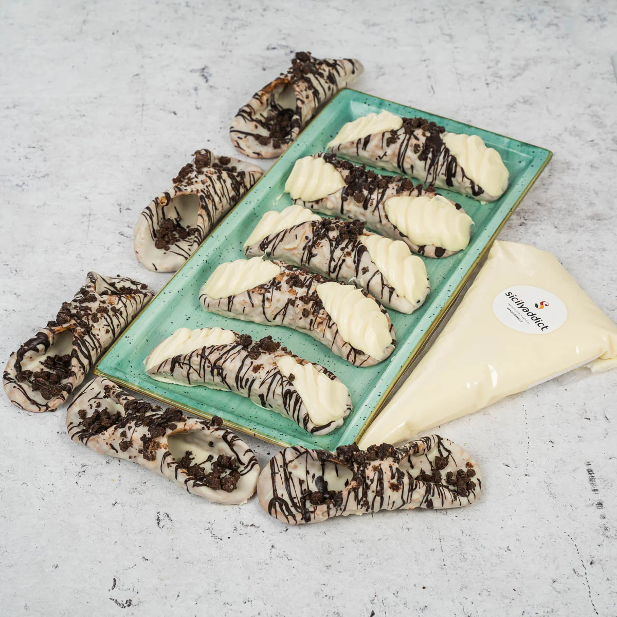 Image of Kit cannoli siciliani ciokoreo