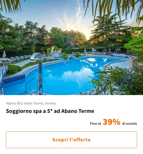 Soggiorno spa a 5* ad Abano Terme