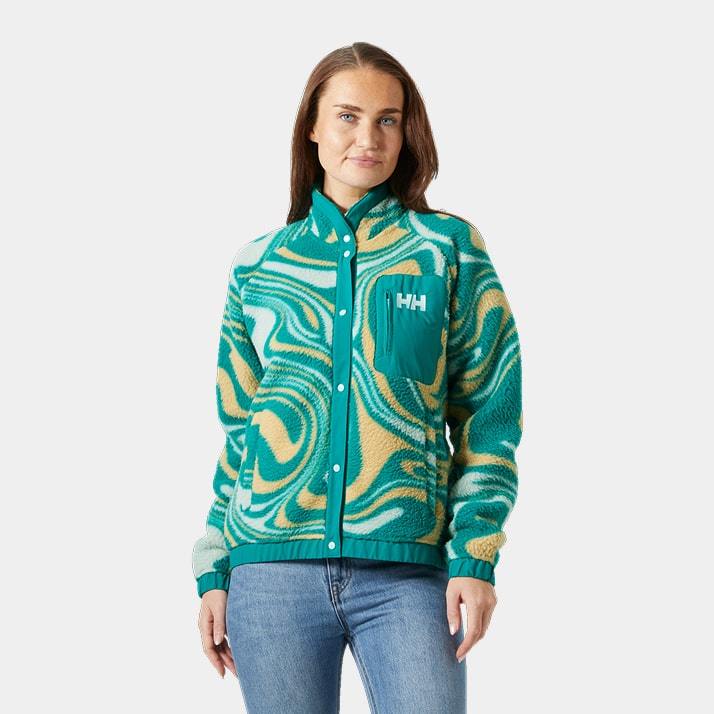 Women's Imperial Printed Pile Snap