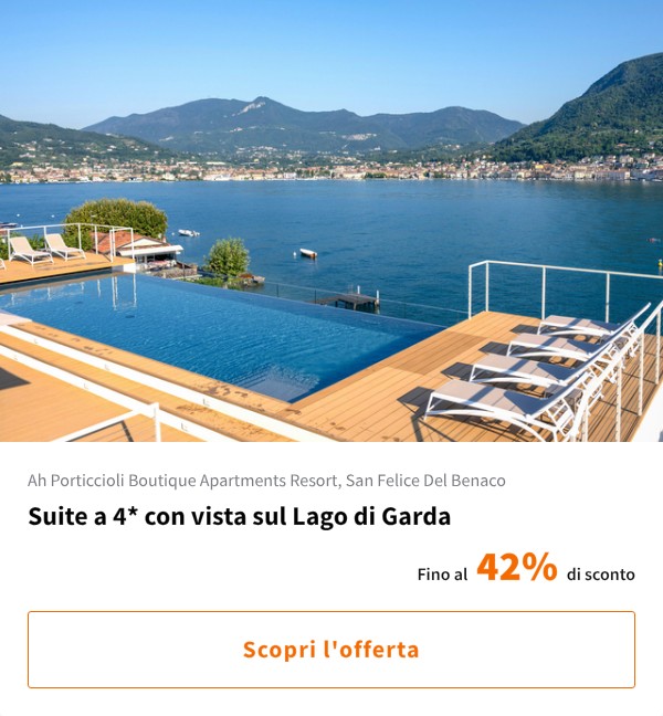 Suite a 4* con vista sul Lago di Garda
