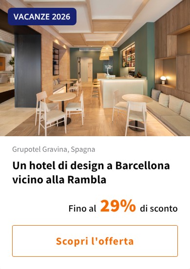 Un hotel di design a Barcellona vicino alla Rambla