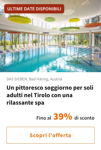 Un pittoresco soggiorno per soli adulti nel Tirolo con una rilassante spa
