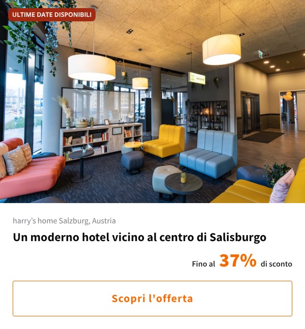 Un moderno hotel vicino al centro di Salisburgo