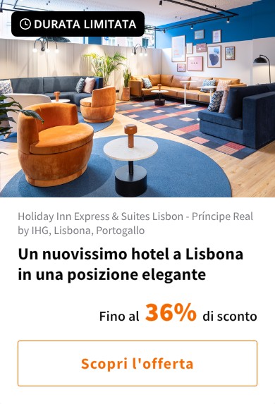 Un nuovissimo hotel a Lisbona in una posizione elegante