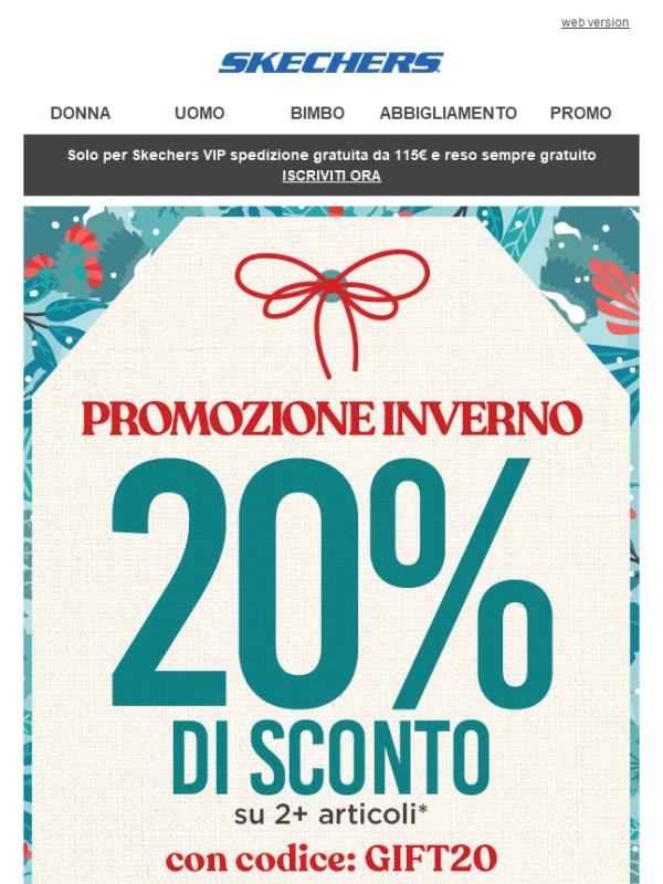 Promo Inverno: -20% ❄️