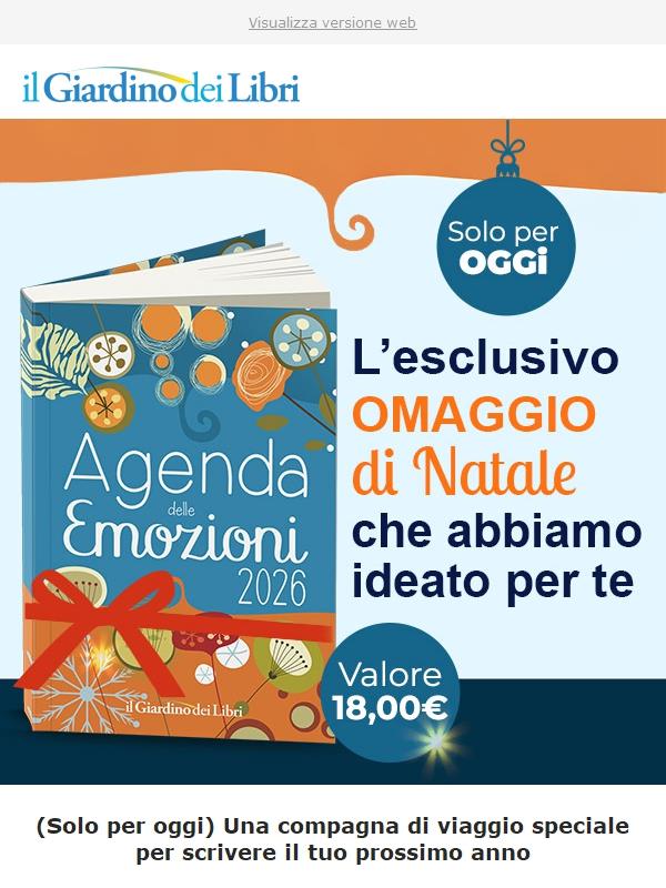(Oggi) In OMAGGIO l'Agenda delle Emozioni 2026 creata appositamente per te!