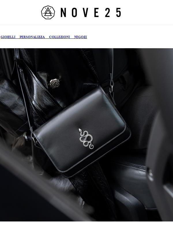 NOVITÀ: Scopri la nuova Borsa Snake firmata Nove25